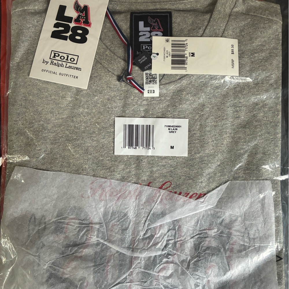 Polo by Ralph Lauren Gray Shirt